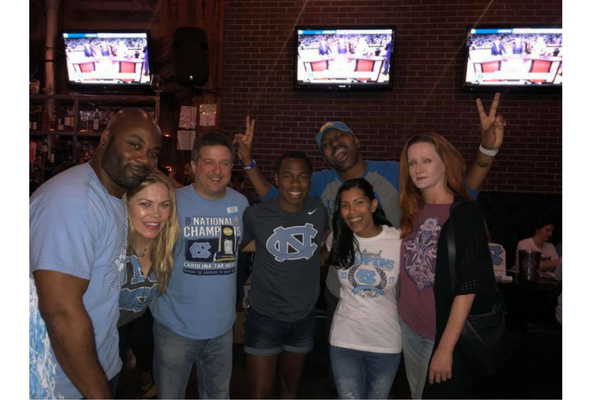 Tar Heel Takeover in West Hollywood